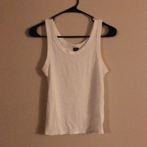 White tank top